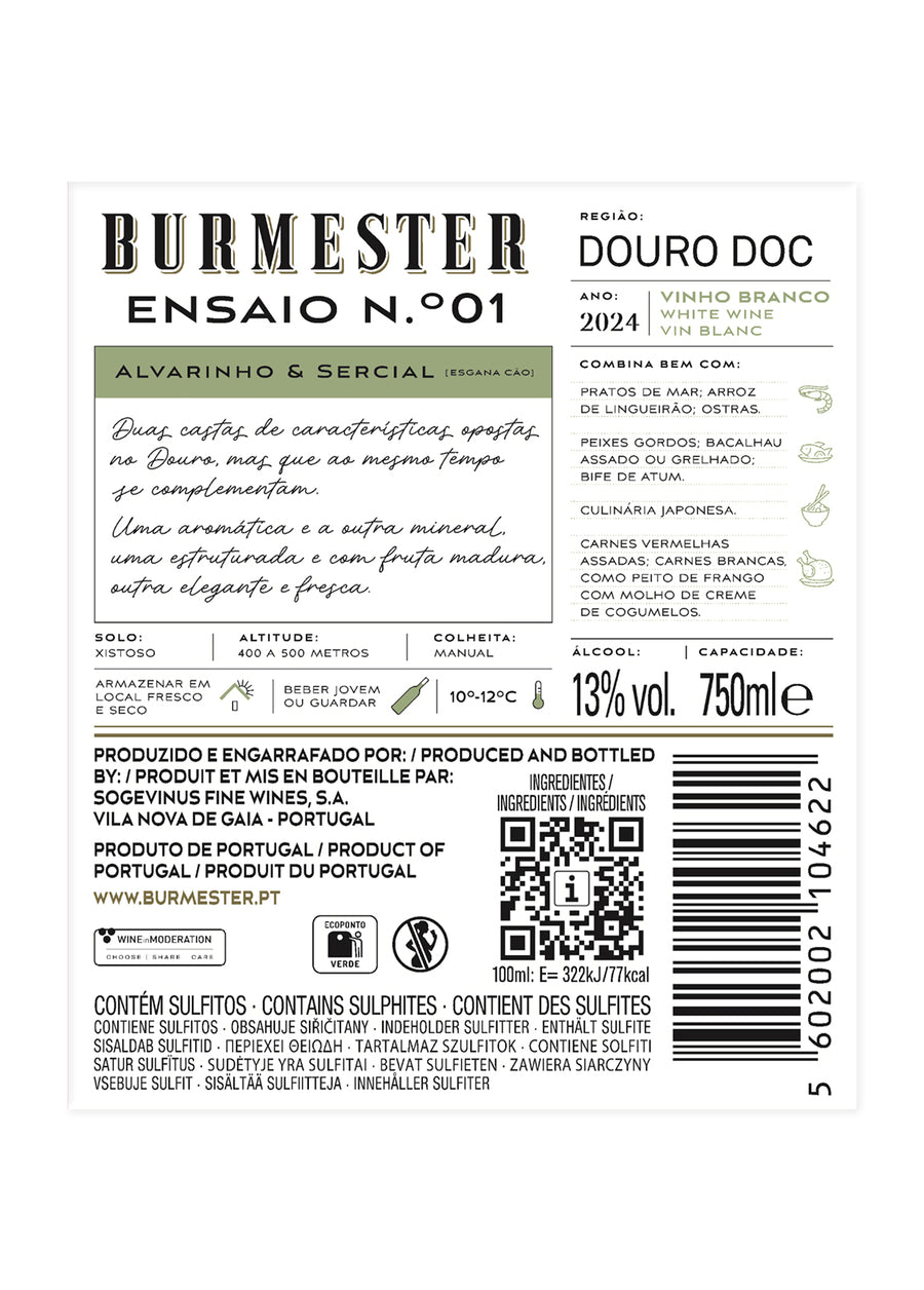 BURMESTER ENSAIO Nº 01 2024 - ALVARINHO E SERCIAL