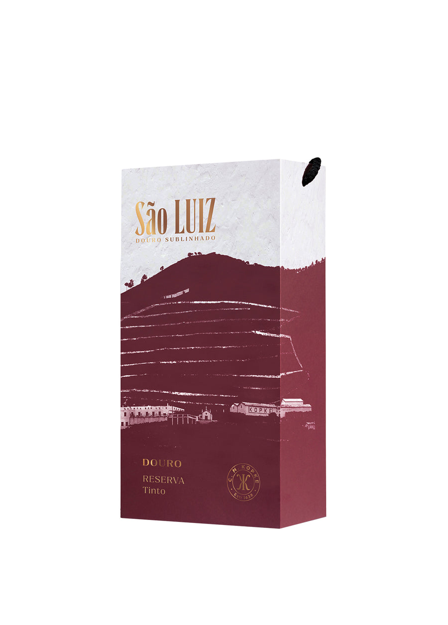 GIFT PACK 2 GARRAFAS VINHO DOURO SÃO LUIZ RESERVA TINTO 2023